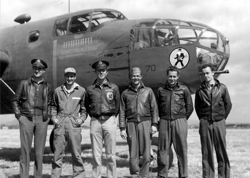 B-25 341 Bomb Group crew CBI | World War Photos