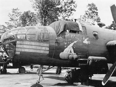 B-25 Mitchell Bomber „SWEET ELOISE” nose art