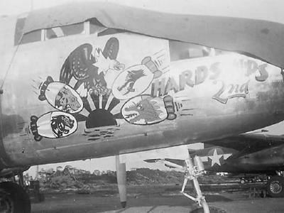B-25 Mitchell Hardships 2nd nose art