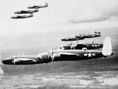 345th Bomb Group B-25Ds