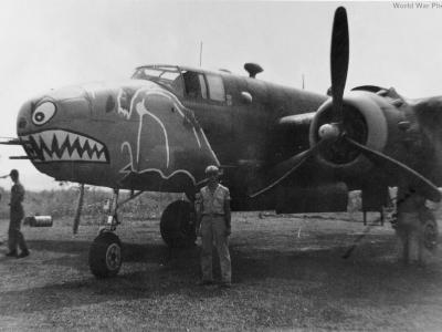 B-25D of the 499th Bomb Squadron, 345th BG