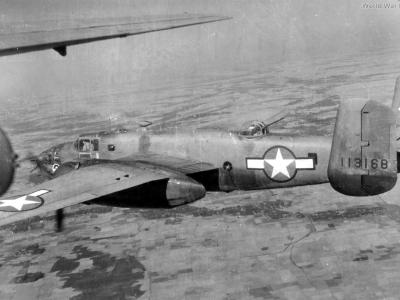 B-25C 41-13168 of the 490th Bomb Squadron