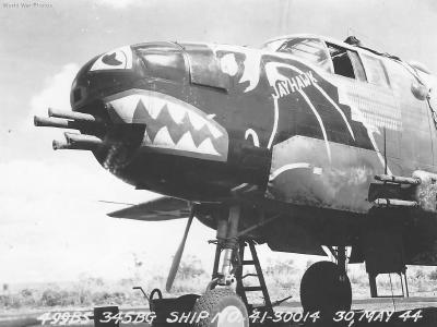 North American B-25D 41-30014 Jayhawk 345th BG
