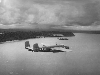B-25D 41-30278 over New Guinea