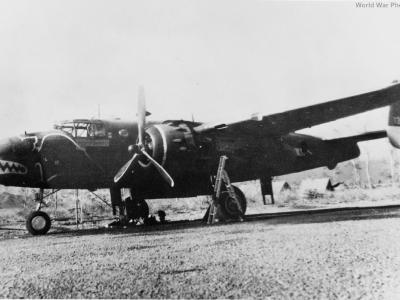 B-25D 41-30347 of the 499th Bomb squadron, 345th BG