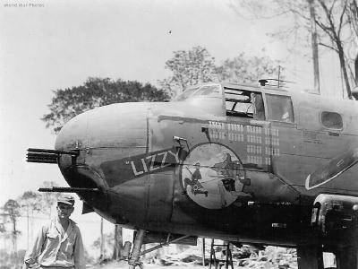 Gunship B-25G named Lizzy PTO