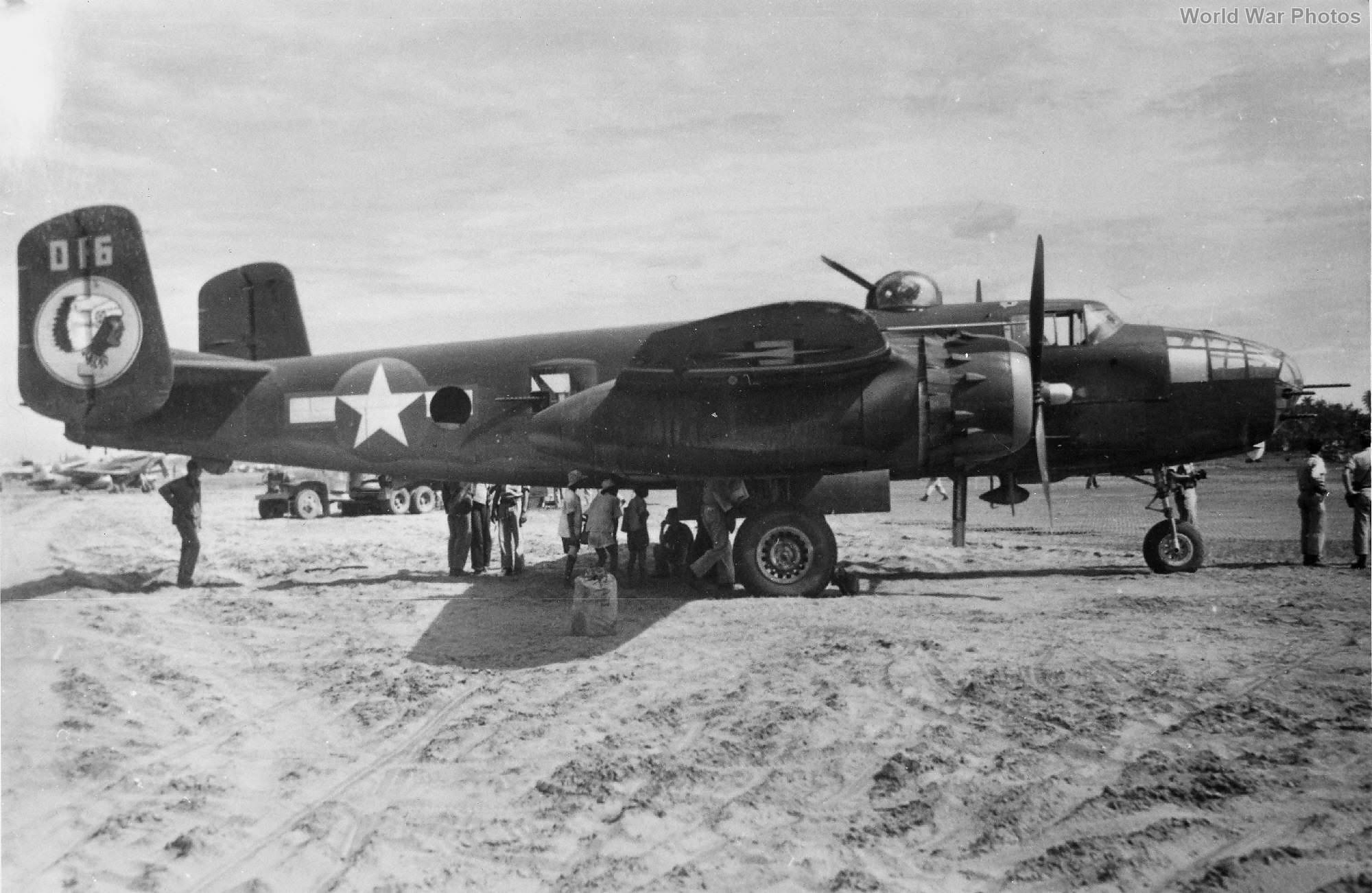 B-25J 43-36016 Of The 501st Bomb Squadron, 345th BG 2 | World War Photos