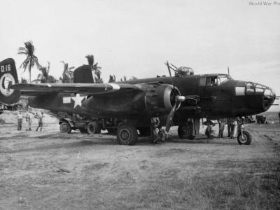 B-25J 43-36016 of the 501st Bomb Squadron, 345th BG