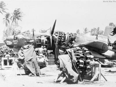 B-25J 43-36198 „Pretty Pat” of the 499th Bomb Squadron, 345th BG