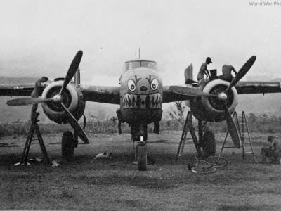B-25 of the 345th Bomb Group 499th Bomb Squadron 2