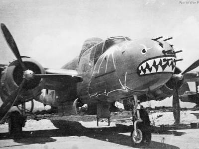 B-25J Strafer of the 345th Bomb Group, 499th BS