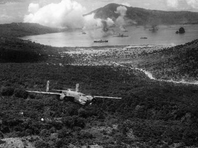B-25 3rd BG near Simpson Harbor
