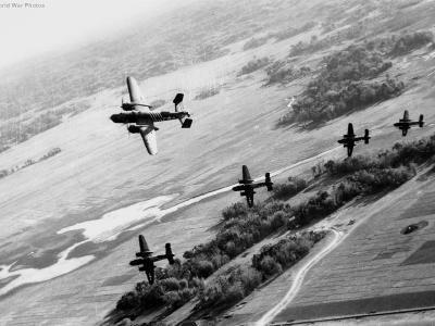 B-25 of 1st ACG during a mission CBI mid-1944