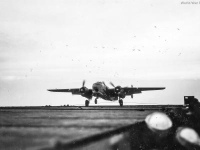 PBJ-1 on USS Shangri-La