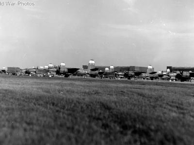 Marauders from 386th Bomb Group, at Bassingbourne on November 9, 1943