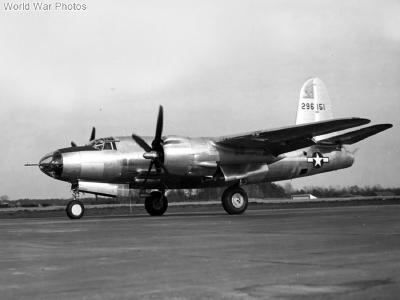B-26B-55-MA Marauder 42-96151 taxiing 1944