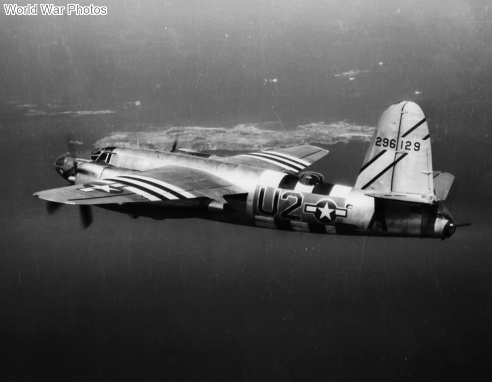 B-26B 42-96129 U2-A from 397th BG, 598th BS | World War Photos