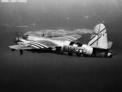B-26B 42-96129 U2-A from 397th BG, 598th BS