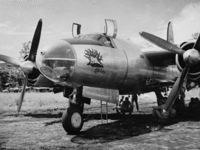 B-26 40-1432 of the 22nd Bomb Squadron