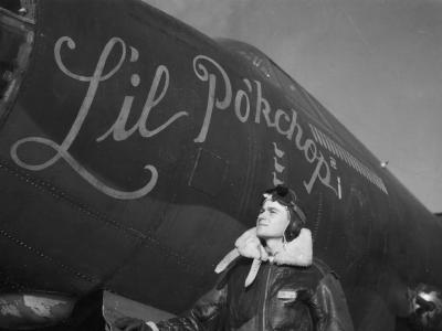 B-26 Lil Pokchop Nose Art 322nd Bomb Group