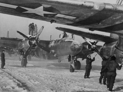 B-26 Marauder 391st Bomb Group winter
