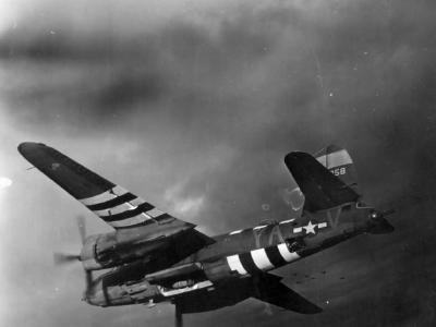 B-26 Marauder Bomber 386th Bomb Group 555th BS 9th Air Force