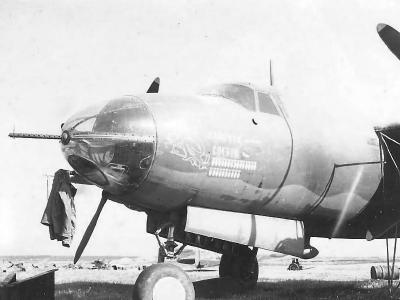 B-26 Marauder Bomber Coughin Coffin Nose Art