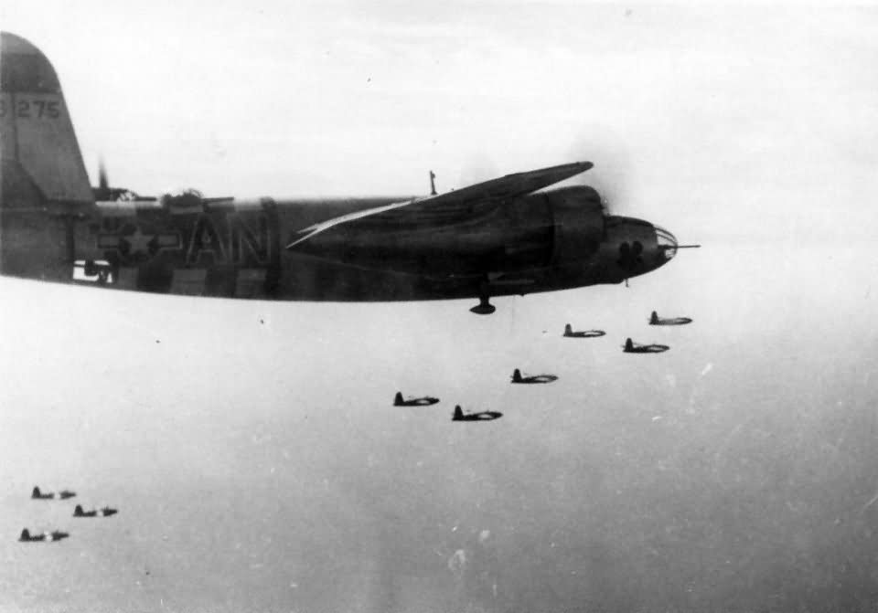 B-26 Marauder Bomber Formation 386th Bomb Group 553rd BS 9th Air Force