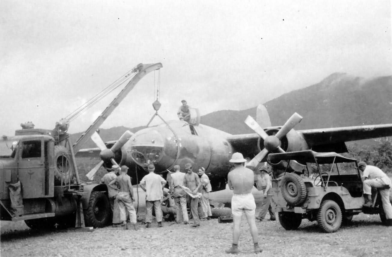 B-26 Marauder Crash Landed PTO | World War Photos