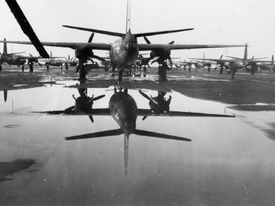 B-26 Marauders rear view