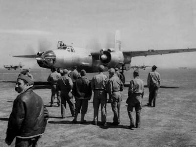 Free French Martin B-26 Marauder 1944