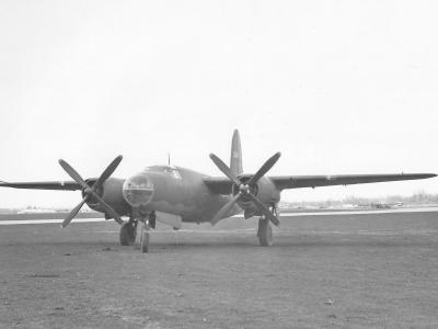 Martin B-26C front view