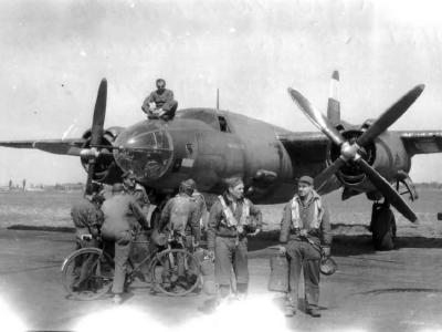 Martin B-26 Marauder in France