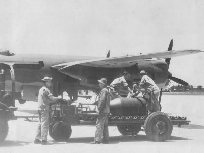 early B-26 Marauder bomber