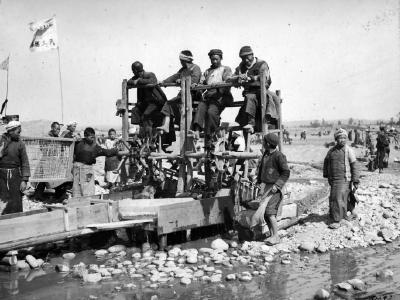 Ancient methods build B-29 bases China 1944