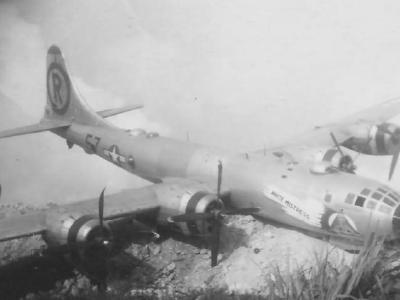 B-29 42-24776 from 6th Bomb Group nose art White Mistress