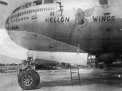 B-29 Superfortress from 444th BG