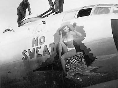B-29 Superfortress 44-87618 of the 19th Bomb Group, 28th BS