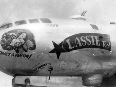 B-29 Superfortress 42-63460 named Lassie Too n