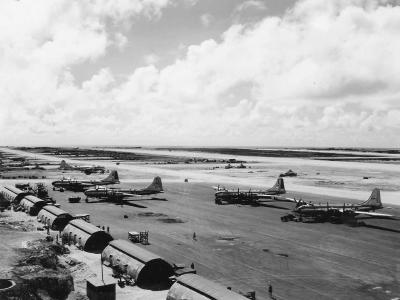 Boeing B-29 Superfortress Bombers On Tinian