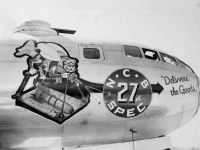 Boeing B-29 Superfortress Nose Art Ncb 27th Spec