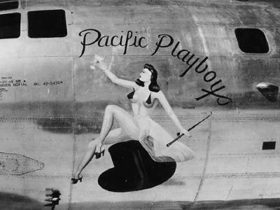 Boeing B-29 Superfortress 42-24764 – Nose Art Pacific Playboys
