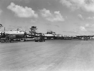 B-29 Superfortress bombers on SAIPAN airfield