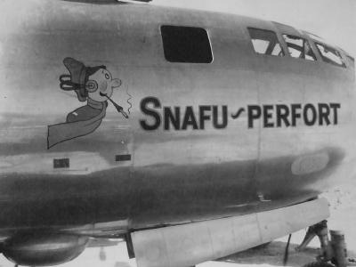 B-29 Superfortress from 500th BG, 881st BS, Tinian 1945