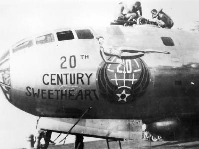 B-29 Superfortress nose art 20th Century Sweetheart