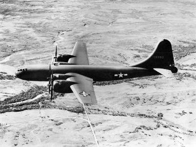 Boeing YB-29 41-36960 in flight