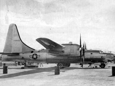 B-32 42-108529 The Lady Is Fresh of the 312th Bomb Group 386th Bomb Squadron