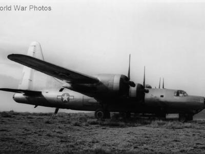 B-32 on the ground ground