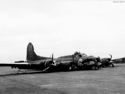 B-17G 42-31106 of the 96th BG at Snetterton Heath 21 July 1944