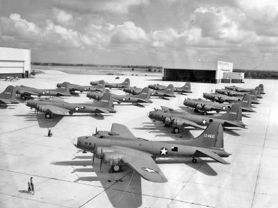 Factory fresh B-17 Flying Fortesses